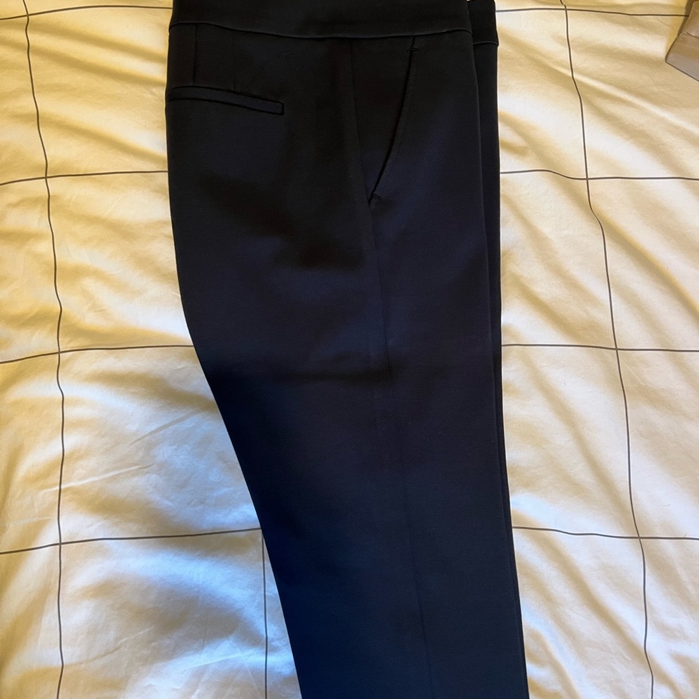 Armani Navy Slim Fit Trousers